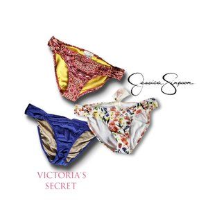 3 size Medium Swim Suit Bottoms-Selling as a Bundle. Two NWT